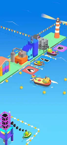 Oil Master: Sea Extraction (Ойл Мастер) МОД/Взлом [Деньги, Монеты и Меню MOD] Screenshot 3