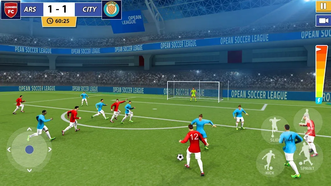 Soccer Star: Soccer Kicks Game (окер Стар) МОД/Взлом [Деньги, Монеты и Меню MOD] Screenshot 2