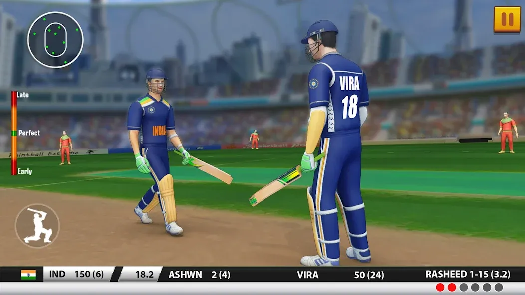 World Cricket Games :T20 Cup (Ворлд Крикет Геймс) МОД/Взлом [Много монет, Открытые уровни и Мега MOD] Screenshot 4