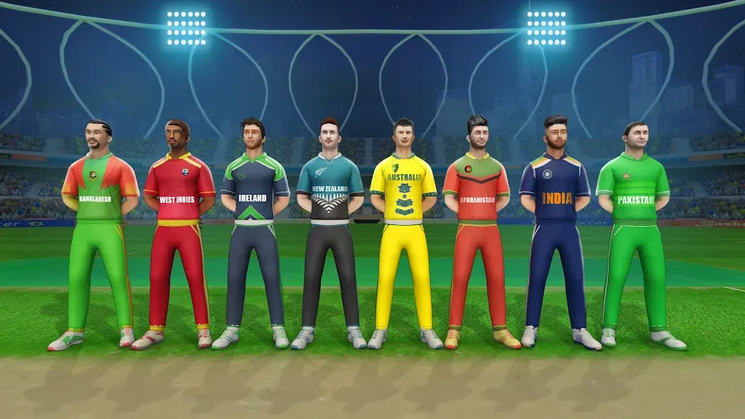 World Cricket Games :T20 Cup (Ворлд Крикет Геймс) МОД/Взлом [Много монет, Открытые уровни и Мега MOD] Screenshot 5