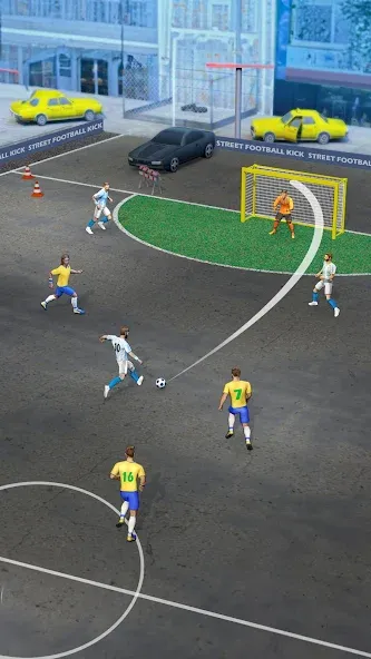 Street Football Kick Games (Уличный футбол Игры с ударами) МОД/Взлом [Много денег, Монет и Все открыто] Screenshot 3