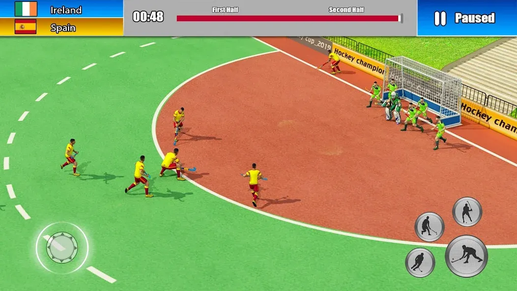Field Hockey Game (Филдхоккей игра) МОД/Взлом [Деньги, Монеты и Меню MOD] Screenshot 1