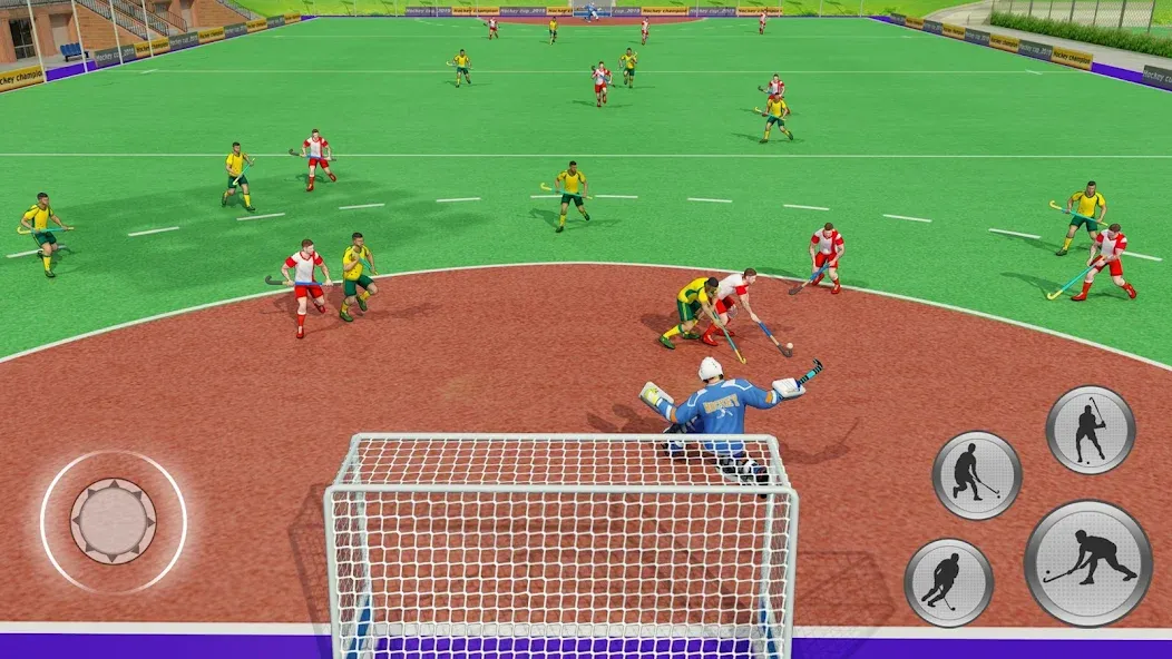 Field Hockey Game (Филдхоккей игра) МОД/Взлом [Деньги, Монеты и Меню MOD] Screenshot 2