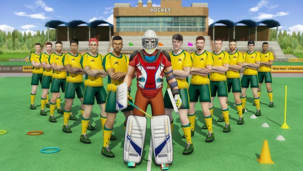 Field Hockey Game (Филдхоккей игра) МОД/Взлом [Деньги, Монеты и Меню MOD] Screenshot 4