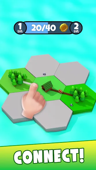 States Builder: Trade Empire (Ресурсер) МОД/Взлом [Меню, Бесконечные монеты и Открытые уровни] Screenshot 1