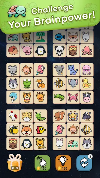 Connect Animal (Коннект Энимал) МОД/Взлом [Бесконечные деньги, Монеты и Мега MOD] Screenshot 4