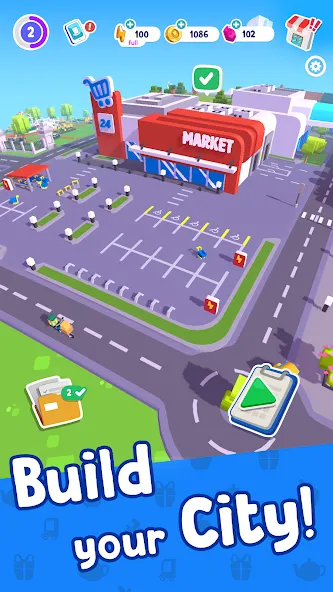 Merge Mayor - Match Puzzle (Мэрдж Мэер) МОД/Взлом [Все открыто, Дополнительные деньги и Меню MOD] Screenshot 1