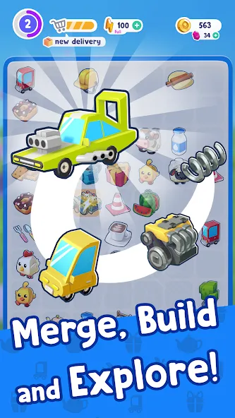 Merge Mayor - Match Puzzle (Мэрдж Мэер) МОД/Взлом [Все открыто, Дополнительные деньги и Меню MOD] Screenshot 5