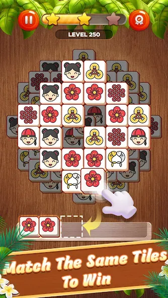Tile Matcher : Matching Tiles МОД/Взлом [Деньги, Монеты и Меню MOD] Screenshot 2