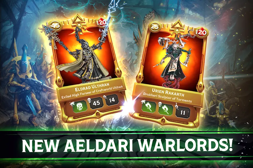 Warhammer Combat Cards - 40K (Вархаммер Комбат Кардс) МОД/Взлом [Деньги, Монеты и Меню MOD] Screenshot 4