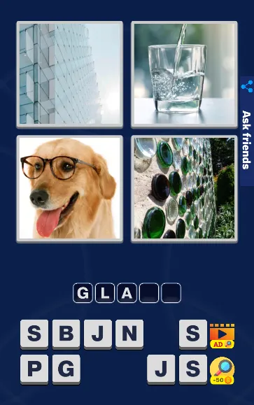 4 Pics 1 Word Quiz Game МОД/Взлом [Меню, Бесконечные монеты и Открытые уровни] Screenshot 1