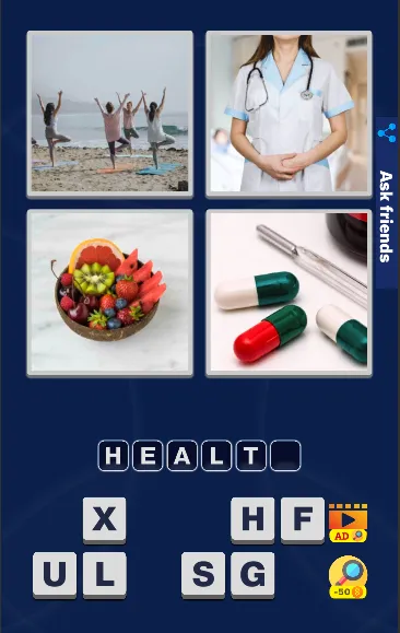 4 Pics 1 Word Quiz Game МОД/Взлом [Меню, Бесконечные монеты и Открытые уровни] Screenshot 5