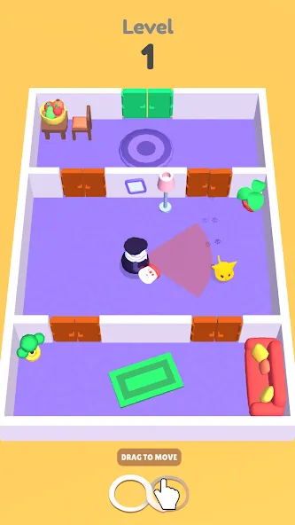 Cat Escape (Кэт Эскеип) МОД/Взлом [Бесконечные деньги, Монеты и Мега MOD] Screenshot 1