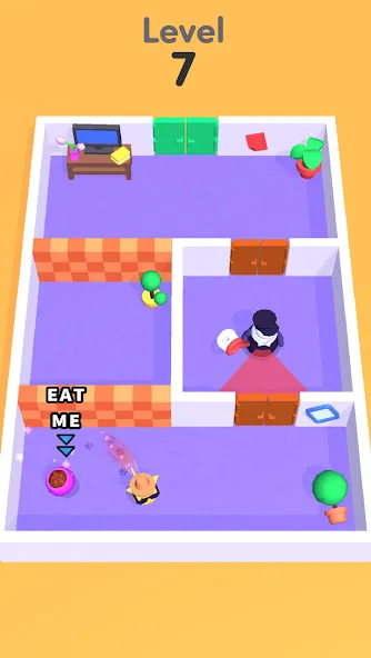 Cat Escape (Кэт Эскеип) МОД/Взлом [Бесконечные деньги, Монеты и Мега MOD] Screenshot 3