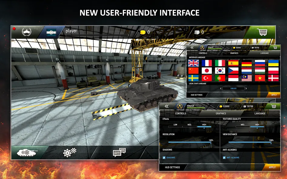Tanktastic 3D tanks (Танктастик 3D танки) МОД/Взлом [Много монет, Открытые уровни и Мега MOD] Screenshot 2