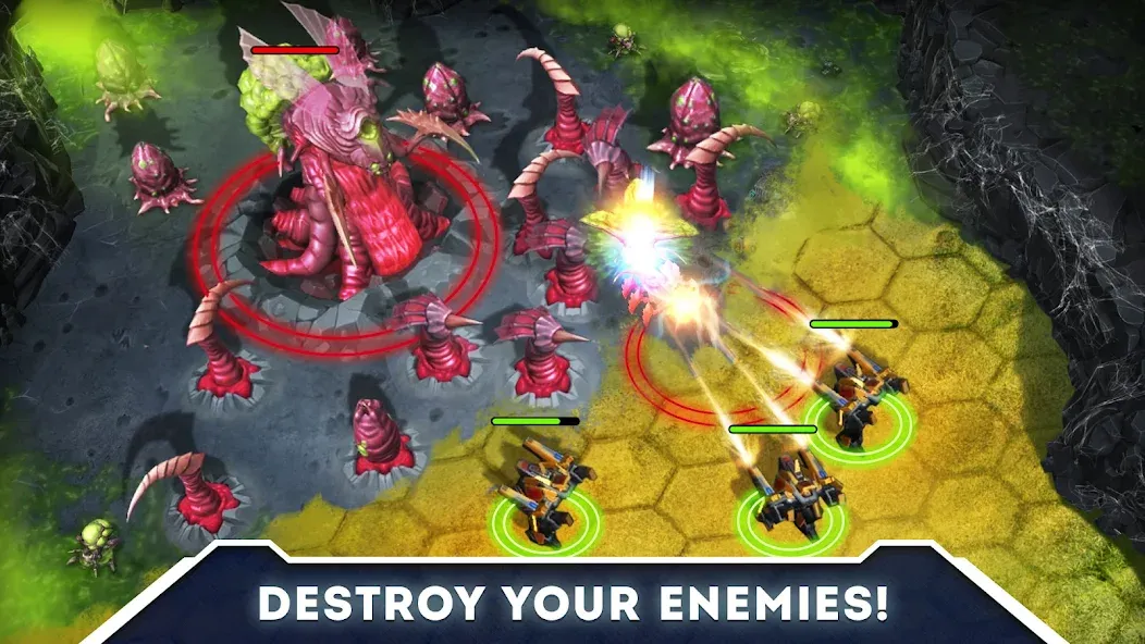 Galaxy Control: 3D strategy (Гэлэкси Контрол) МОД/Взлом [Бесконечные деньги, Монеты и Мега MOD] Screenshot 3
