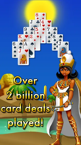 Pyramid Solitaire - Egypt (Пирамиды пасьянс) МОД/Взлом [Много монет, Открытые уровни и Мега MOD] Screenshot 5