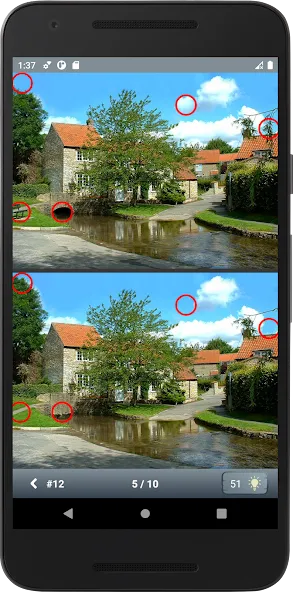 Find 10 differences МОД/Взлом [Много монет, Открытые уровни и Мега MOD] Screenshot 1