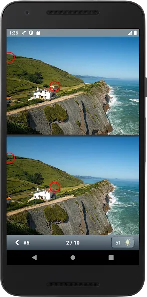 Find 10 differences МОД/Взлом [Много монет, Открытые уровни и Мега MOD] Screenshot 2