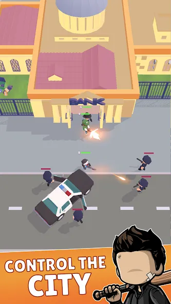 Merge Gangster Heist vs Police (Мердж Гангстер Хейст) МОД/Взлом [Все открыто, Дополнительные деньги и Меню MOD] Screenshot 4