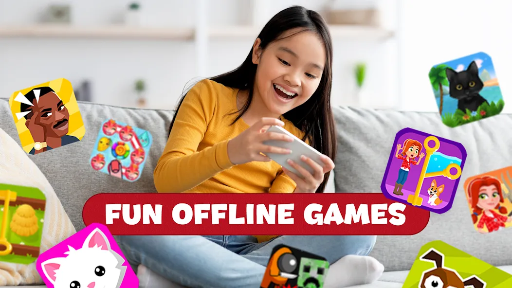 Offline Games: don't need wifi МОД/Взлом [Деньги, Монеты и Меню MOD] Screenshot 1