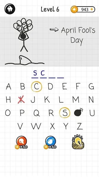 Hangman Words:Two Player Games МОД/Взлом [Бесконечные деньги, Монеты и Мега MOD] Screenshot 5
