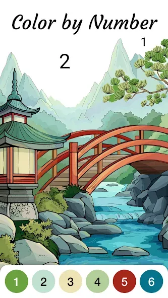 Zen Color - Color By Number (Зен Колор) МОД/Взлом [Много монет, Открытые уровни и Мега MOD] Screenshot 2