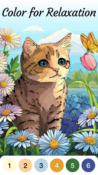 Zen Color - Color By Number (Зен Колор) МОД/Взлом [Много монет, Открытые уровни и Мега MOD] Screenshot 5