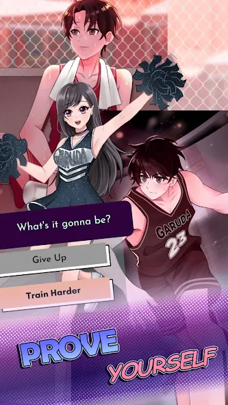 HaremKing - Waifu Dating Sim (ХаремКинг) МОД/Взлом [Деньги, Монеты и Меню MOD] Screenshot 2