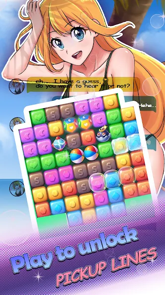 HaremKing - Waifu Dating Sim (ХаремКинг) МОД/Взлом [Деньги, Монеты и Меню MOD] Screenshot 5