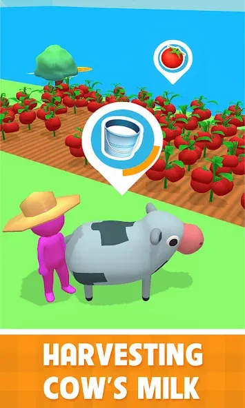 Family Farm Land 3D (Фарм Фэмили 3Д) МОД/Взлом [Все открыто, Дополнительные деньги и Меню MOD] Screenshot 2