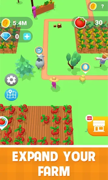 Family Farm Land 3D (Фарм Фэмили 3Д) МОД/Взлом [Все открыто, Дополнительные деньги и Меню MOD] Screenshot 4