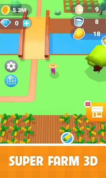 Family Farm Land 3D (Фарм Фэмили 3Д) МОД/Взлом [Все открыто, Дополнительные деньги и Меню MOD] Screenshot 5
