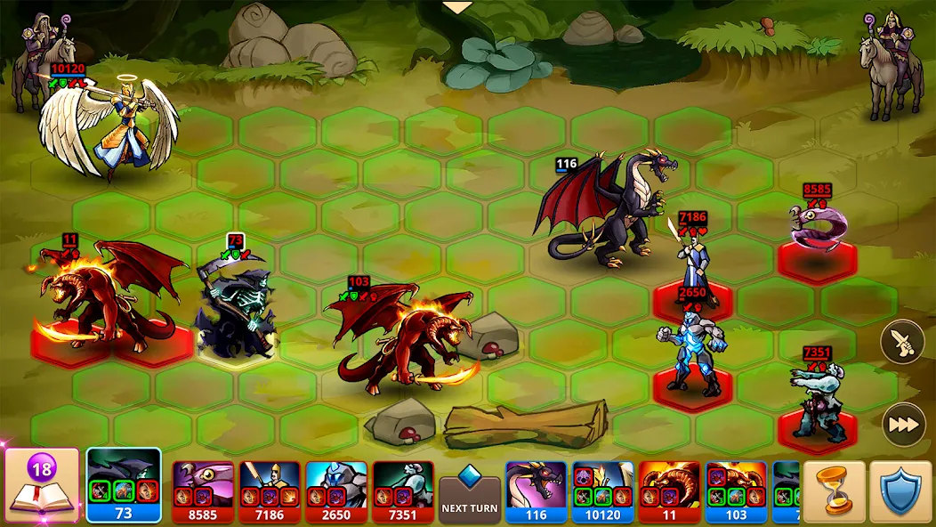 Magic War Legends МОД/Взлом [Меню, Бесконечные монеты и Открытые уровни] Screenshot 5