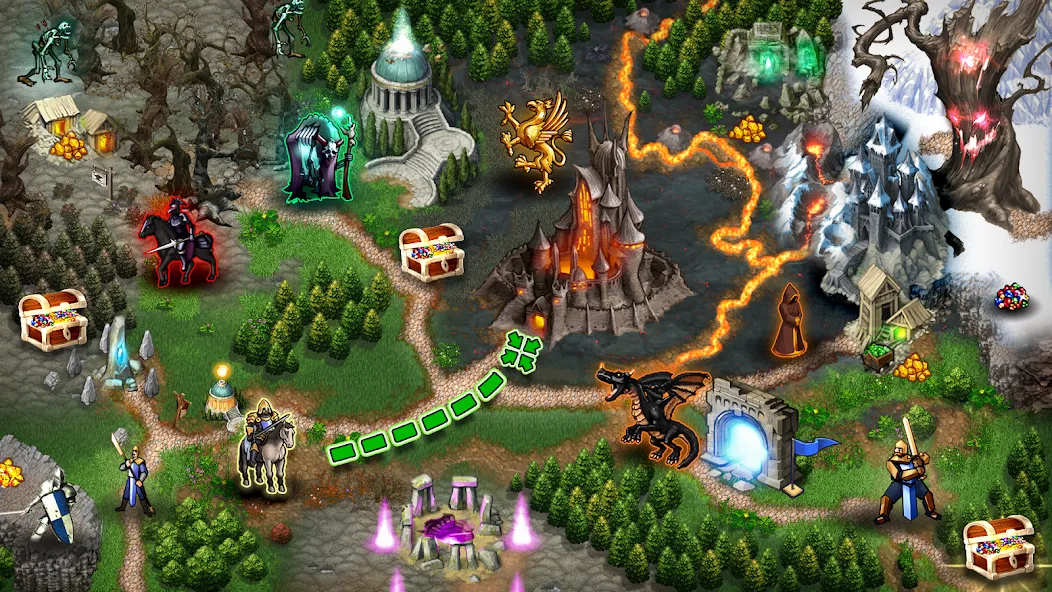 Magic World (Герои) МОД/Взлом [Много денег, Монет и Все открыто] Screenshot 1
