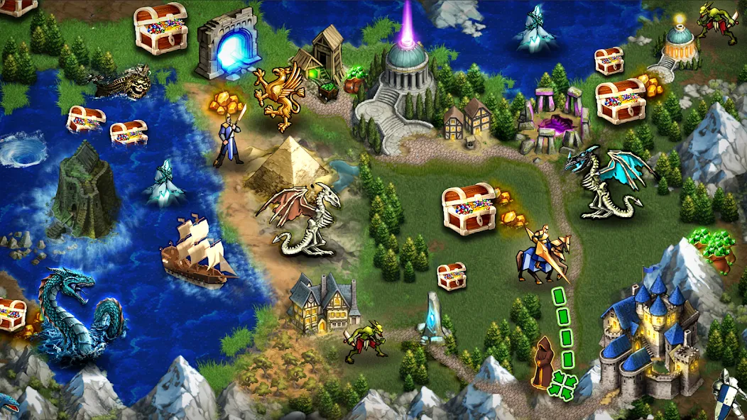 Magic World (Герои) МОД/Взлом [Много денег, Монет и Все открыто] Screenshot 2