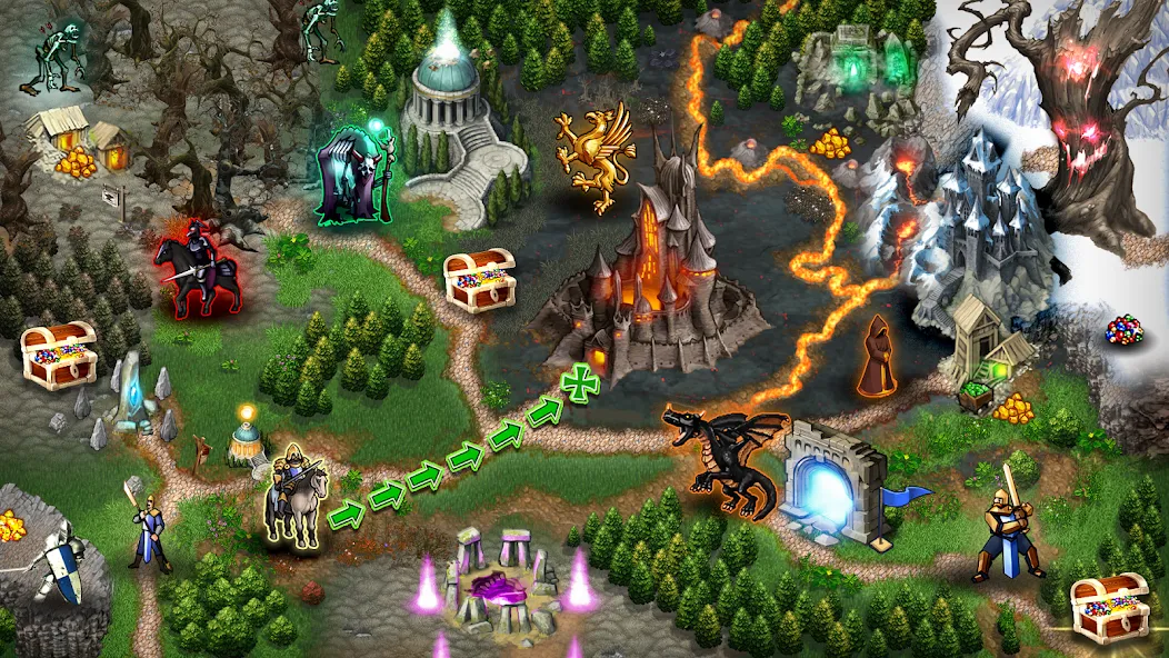 Magic World (Герои) МОД/Взлом [Много денег, Монет и Все открыто] Screenshot 4