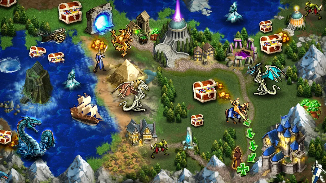 Magic World (Герои) МОД/Взлом [Много денег, Монет и Все открыто] Screenshot 5