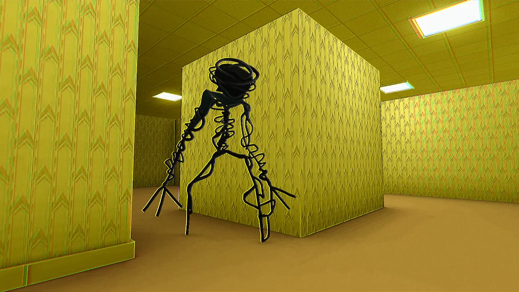 Hide in The Backrooms Nextbots (Спрятаться в комнате сзади) МОД/Взлом [Все открыто, Дополнительные деньги и Меню MOD] Screenshot 1