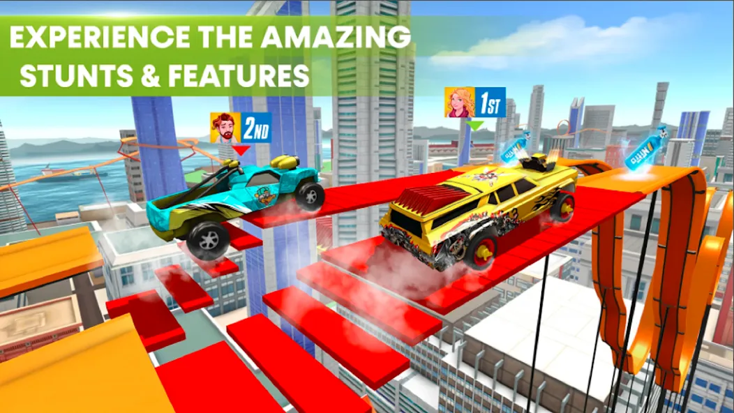 Race Off - Monster Truck Games МОД/Взлом [Все открыто, Дополнительные деньги и Меню MOD] Screenshot 2