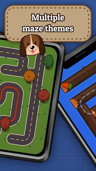 Maze for Kids (Лабиринт для детей) МОД/Взлом [Много монет, Открытые уровни и Мега MOD] Screenshot 3