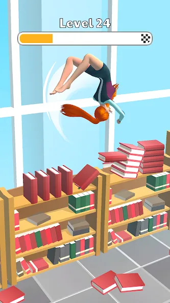 Human Flip: Jump Master Game (Хуман Флип) МОД/Взлом [Много монет, Открытые уровни и Мега MOD] Screenshot 4