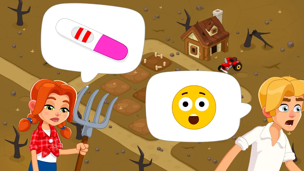 Idle Farm Game Offline Clicker МОД/Взлом [Деньги, Монеты и Меню MOD] Screenshot 1