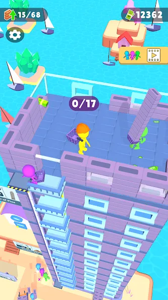 Tower Master: Collect & Build (Тауэр Мастер) МОД/Взлом [Много монет, Открытые уровни и Мега MOD] Screenshot 5