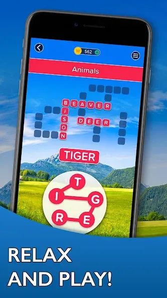 Word Trip (Уорд Трип) МОД/Взлом [Деньги, Монеты и Меню MOD] Screenshot 1