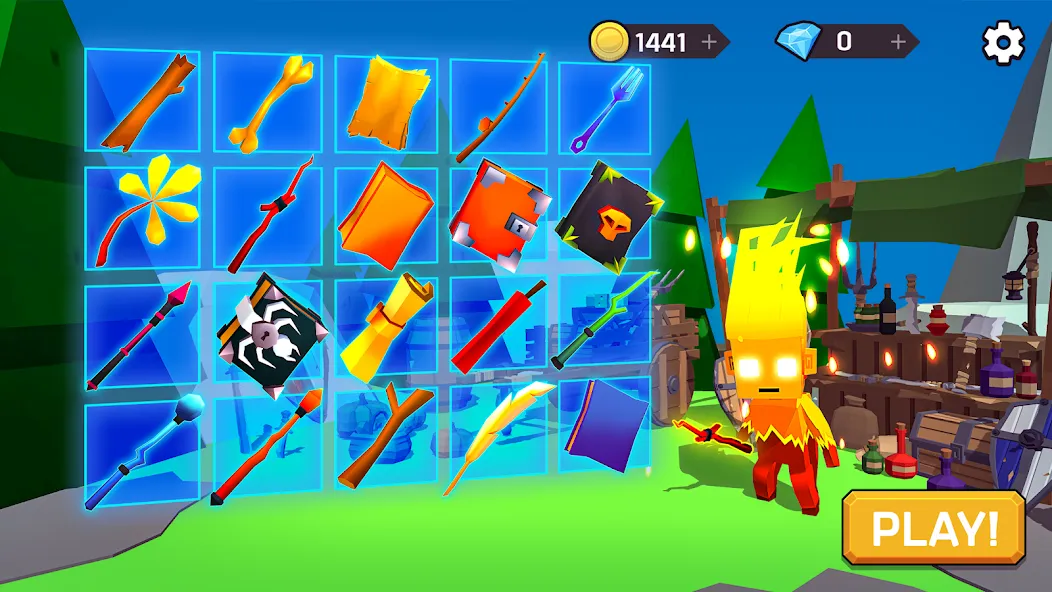 Magica.io - Battle Royale МОД/Взлом [Деньги, Монеты и Меню MOD] Screenshot 5
