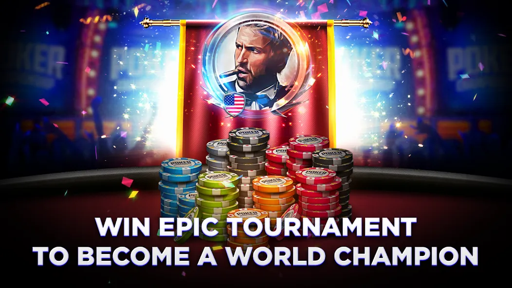Poker Championship - Holdem (Покер Чемпионат) МОД/Взлом [Бесконечные деньги, Монеты и Мега MOD] Screenshot 5