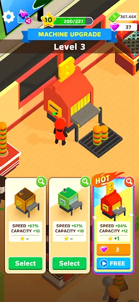 Burger Please! МОД/Взлом [Много денег, Монет и Все открыто] Screenshot 3