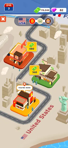 Burger Please! МОД/Взлом [Много денег, Монет и Все открыто] Screenshot 5