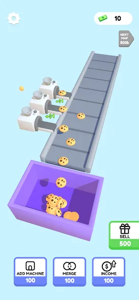 Dessert Factory Idle (Дизерт Фактори Айдл) МОД/Взлом [Бесконечные деньги, Монеты и Мега MOD] Screenshot 1